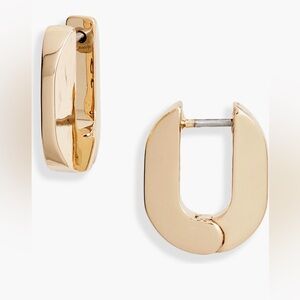 Jenny Bird Teeni Toni Link Hoop Earrings, 14k Gold, BRAND NEW, $110